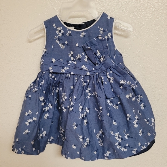 Jasper Conran Blue and White Floral Dress - Picture 1 of 4